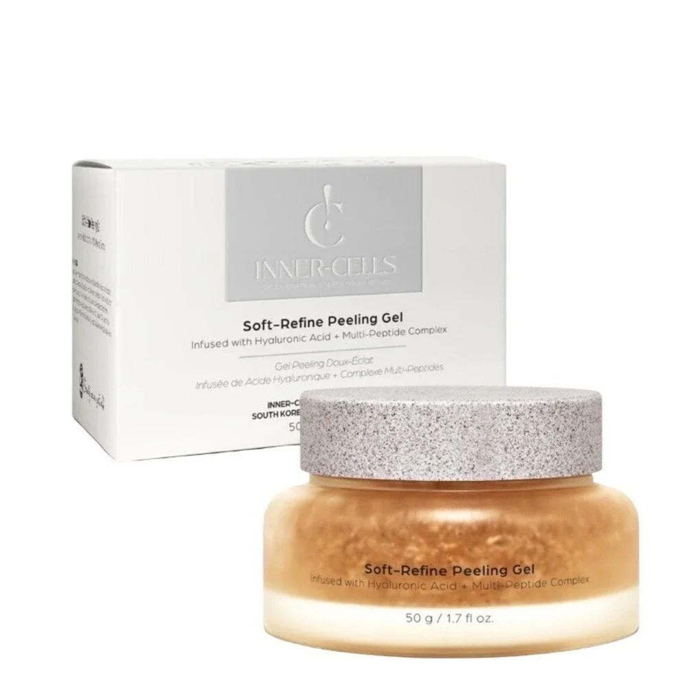 INNER CELLS Soft Refine Peeling Gel Hyaluronic Acid Multi Peptide Complex 1.7oz‎
